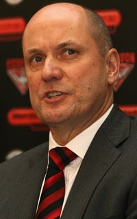 Former Essendon CEO Peter Jackson will take on the same job in an interim capacity at Melbourne - ${keywords}